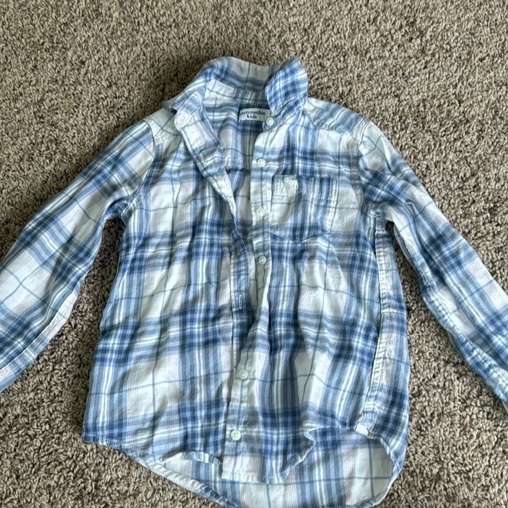 Toddler girls button up